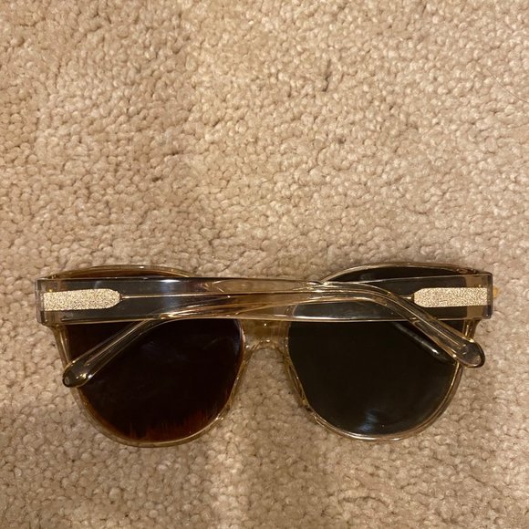 Linda Farrow 656 Cat Eye Rose Gold Sunglasses main image 12